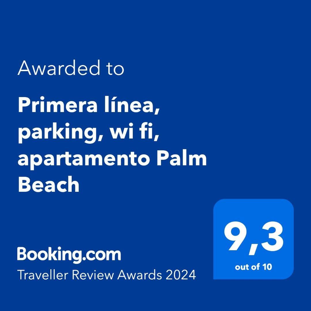 Primera Linea, Parking, Wi Fi, Apartamento Palm Beach Dénia Extérieur photo
